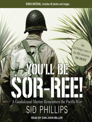 cover image of You'll Be Sor-ree!